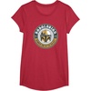image:imageStar Wars The Mandalorian Fathers Day Number One Badge TShirtRed Heather