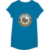 image:imageStar Wars The Mandalorian Fathers Day Number One Badge TShirtSapphire Blue