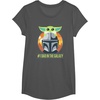 image:imageStar Wars The Mandalorian Fathers Day Number One Dad TShirtAsphalt Grey