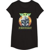 image:imageStar Wars The Mandalorian Fathers Day Number One Dad TShirtBlack