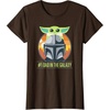 image:imageStar Wars The Mandalorian Fathers Day Number One Dad TShirtBrown