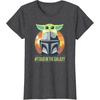 image:imageStar Wars The Mandalorian Fathers Day Number One Dad TShirtDark Heather Grey