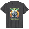 image:imageStar Wars The Mandalorian Fathers Day Number One Dad TShirtDark Heather Grey