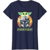 image:imageStar Wars The Mandalorian Fathers Day Number One Dad TShirtNavy Blue