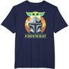 image:imageStar Wars The Mandalorian Fathers Day Number One Dad TShirtNavy Blue