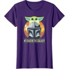 image:imageStar Wars The Mandalorian Fathers Day Number One Dad TShirtPurple