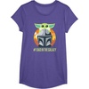 image:imageStar Wars The Mandalorian Fathers Day Number One Dad TShirtPurple Heather