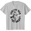 image:imageStar Wars The Mandalorian Grogu Fathers Day Walk Cool Dad TShirtSilver Grey