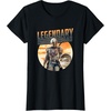 image:imageStar Wars The Mandalorian amp Grogu Fathers Day Legend Badge TShirtBlack