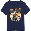 image:imageStar Wars The Mandalorian amp Grogu Fathers Day Legend Badge TShirtNavy Blue