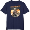 image:imageStar Wars The Mandalorian amp Grogu Fathers Day Legend Badge TShirtNavy Blue