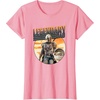image:imageStar Wars The Mandalorian amp Grogu Fathers Day Legend Badge TShirtPink