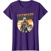 image:imageStar Wars The Mandalorian amp Grogu Fathers Day Legend Badge TShirtPurple