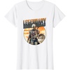 image:imageStar Wars The Mandalorian amp Grogu Fathers Day Legend Badge TShirtWhite
