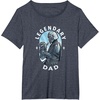 image:imageStar Wars The Mandalorian amp Grogu Fathers Day Legendary TShirtHeather Blue
