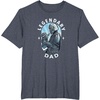image:imageStar Wars The Mandalorian amp Grogu Fathers Day Legendary TShirtHeather Blue