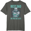 image:imageStar Wars The Mandalorian and Grogu Best Dad in the Galaxy TShirtAsphalt Grey