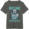 image:imageStar Wars The Mandalorian and Grogu Best Dad in the Galaxy TShirtAsphalt Grey