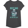 image:imageStar Wars The Mandalorian and Grogu Best Dad in the Galaxy TShirtDark Heather Grey
