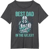 image:imageStar Wars The Mandalorian and Grogu Best Dad in the Galaxy TShirtDark Heather Grey