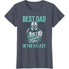 image:imageStar Wars The Mandalorian and Grogu Best Dad in the Galaxy TShirtHeather Blue
