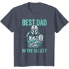image:imageStar Wars The Mandalorian and Grogu Best Dad in the Galaxy TShirtHeather Blue
