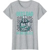 image:imageStar Wars The Mandalorian and Grogu Best Dad in the Galaxy TShirtHeather Grey
