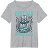 image:imageStar Wars The Mandalorian and Grogu Best Dad in the Galaxy TShirtHeather Grey