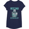 image:imageStar Wars The Mandalorian and Grogu Best Dad in the Galaxy TShirtNavy Blue
