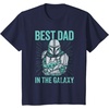 image:imageStar Wars The Mandalorian and Grogu Best Dad in the Galaxy TShirtNavy Blue