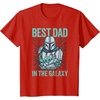image:imageStar Wars The Mandalorian and Grogu Best Dad in the Galaxy TShirtRed