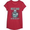 image:imageStar Wars The Mandalorian and Grogu Best Dad in the Galaxy TShirtRed Heather