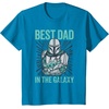 image:imageStar Wars The Mandalorian and Grogu Best Dad in the Galaxy TShirtSapphire Blue