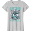 image:imageStar Wars The Mandalorian and Grogu Best Dad in the Galaxy TShirtSilver Grey