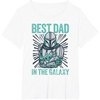 image:imageStar Wars The Mandalorian and Grogu Best Dad in the Galaxy TShirtWhite