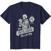 image:imageStar Wars The Mandalorian and Grogu Papalorian Fathers Day TShirtNavy Blue