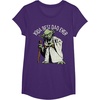 image:imageStar Wars Yoda Best Dad Ever Graphic TShirt C2 TShirtPurple