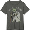 image:imageStar Wars Yoda Best Dad Ever Graphic TShirt TShirtAsphalt Grey