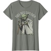 image:imageStar Wars Yoda Best Dad Ever Graphic TShirt TShirtOlive Heather