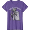 image:imageStar Wars Yoda Best Dad Ever Graphic TShirt TShirtPurple Heather