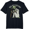 image:imageStar Wars Yoda Best Dad Ever Portait TShirtBlack
