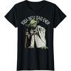 image:imageStar Wars Yoda Best Dad Ever Portait TShirtBlack