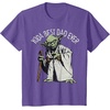 image:imageStar Wars Yoda Best Dad Ever Portait TShirtPurple Heather