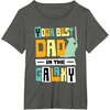 image:imageStar Wars Yoda Best Dad in the Galaxy Fathers Day Gift TShirtAsphalt Grey