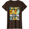 image:imageStar Wars Yoda Best Dad in the Galaxy Fathers Day Gift TShirtBrown