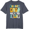image:imageStar Wars Yoda Best Dad in the Galaxy Fathers Day Gift TShirtHeather Blue