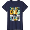 image:imageStar Wars Yoda Best Dad in the Galaxy Fathers Day Gift TShirtNavy Blue
