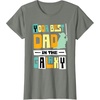 image:imageStar Wars Yoda Best Dad in the Galaxy Fathers Day Gift TShirtOlive Heather
