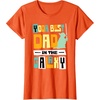 image:imageStar Wars Yoda Best Dad in the Galaxy Fathers Day Gift TShirtOrange