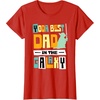 image:imageStar Wars Yoda Best Dad in the Galaxy Fathers Day Gift TShirtRed